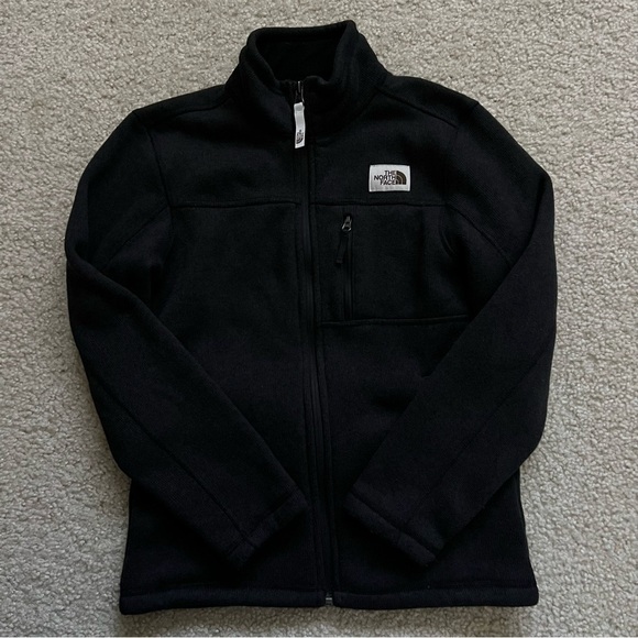 The North Face Boys Gordon Lyons Full Zip Polyester Jacket Sweater Medium 10-12 - Picture 3 of 16